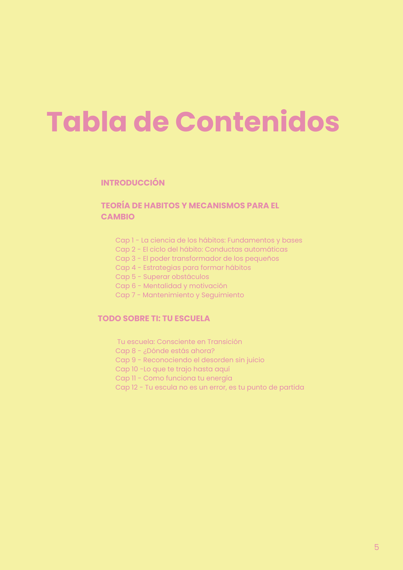 Libro “Consciente en Transición” – Edición Amarillo y Rosa