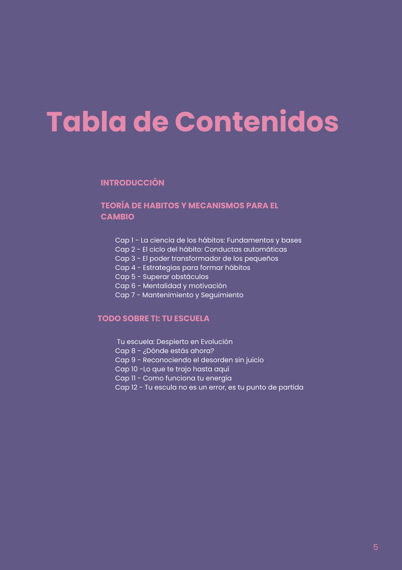 Libro "Despierto en Evolución" - Edición Morado y Rosa